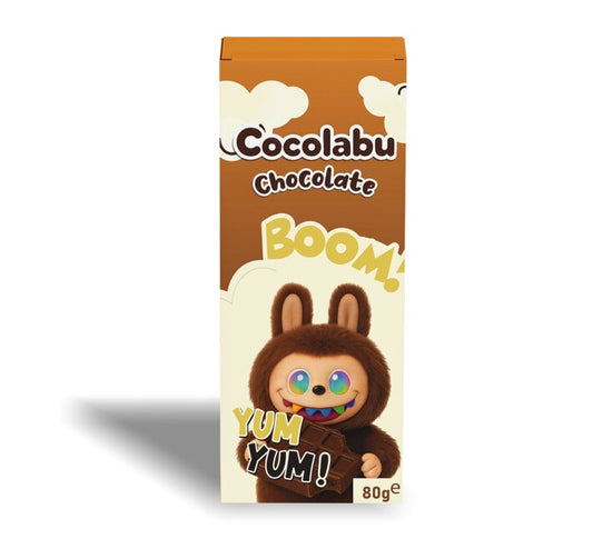 Cocolabu Labubu Chocolate Boom! Yum Yum! Angel Hair Schokolade mit Pistaziencremefüllung 80g