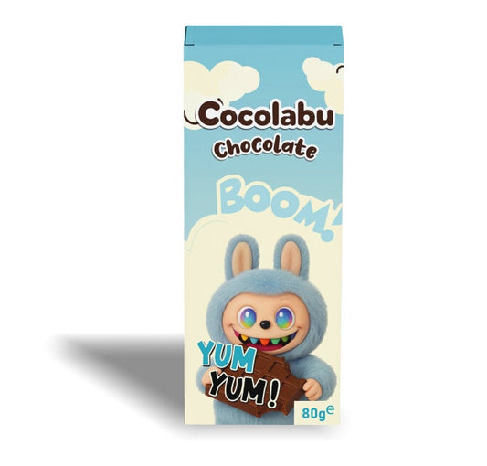 Cocolabu Labubu Chocolate Boom! Yum Yum! – Weiße Schokolade Angel Hair mit Pistaziencremefüllung 80g