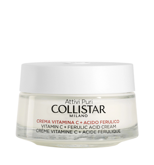Collistar Collistar, Pure Actives, Vitamin C und Ferulasäure, Strahlend/Hydratisiert & Belebt, Tag, Sahne, Für das Gesicht, 5