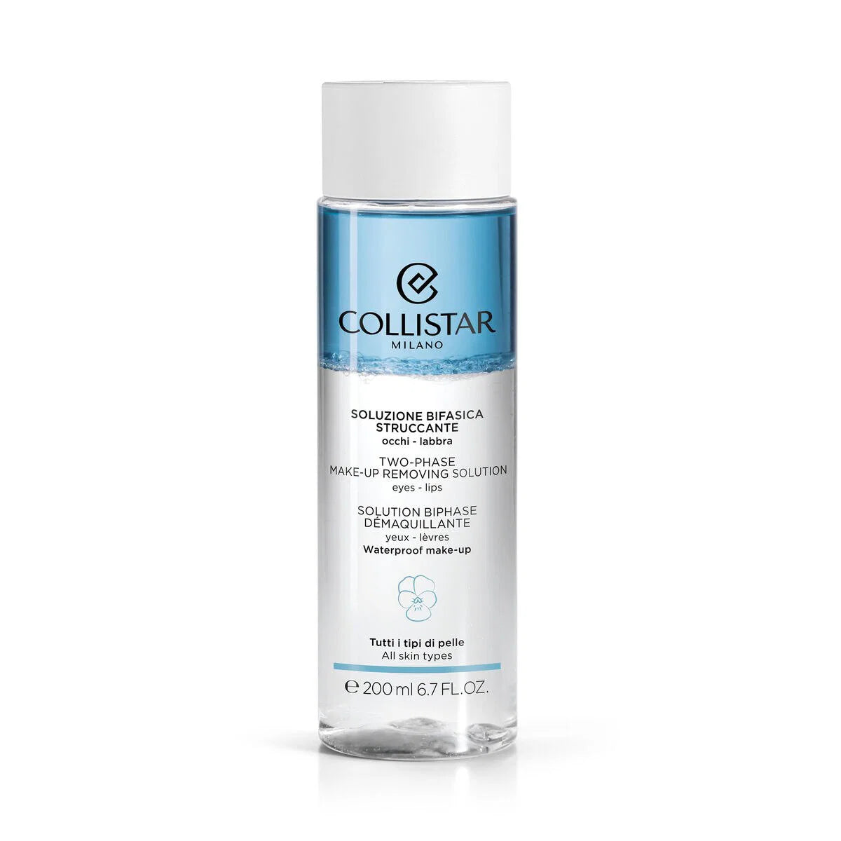 Collistar Collistar, Two-Phase, Make-up-Entfernung, Reinigungslotion, Für das Gesicht, 200 ml Regular