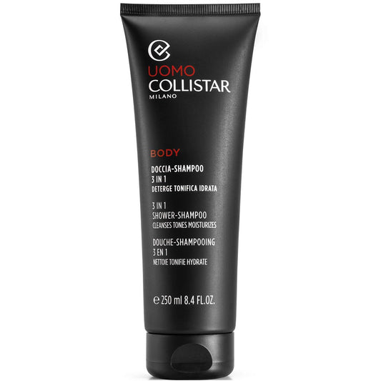 Collistar Collistar, Uomo, Haarshampoo, Spülung & Duschgel 3-in-1, Reinigung, 250 ml Regular