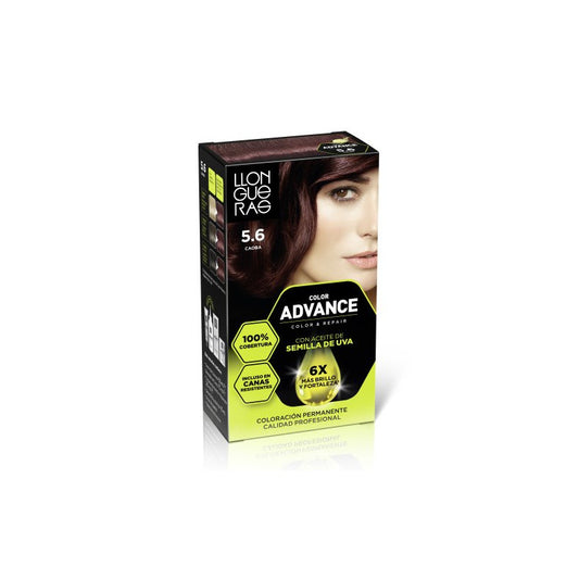 LLONGUERAS LLONGUERAS Color Advance Haarfarbe 5,6 Caoba 1 Stück Kosmetik