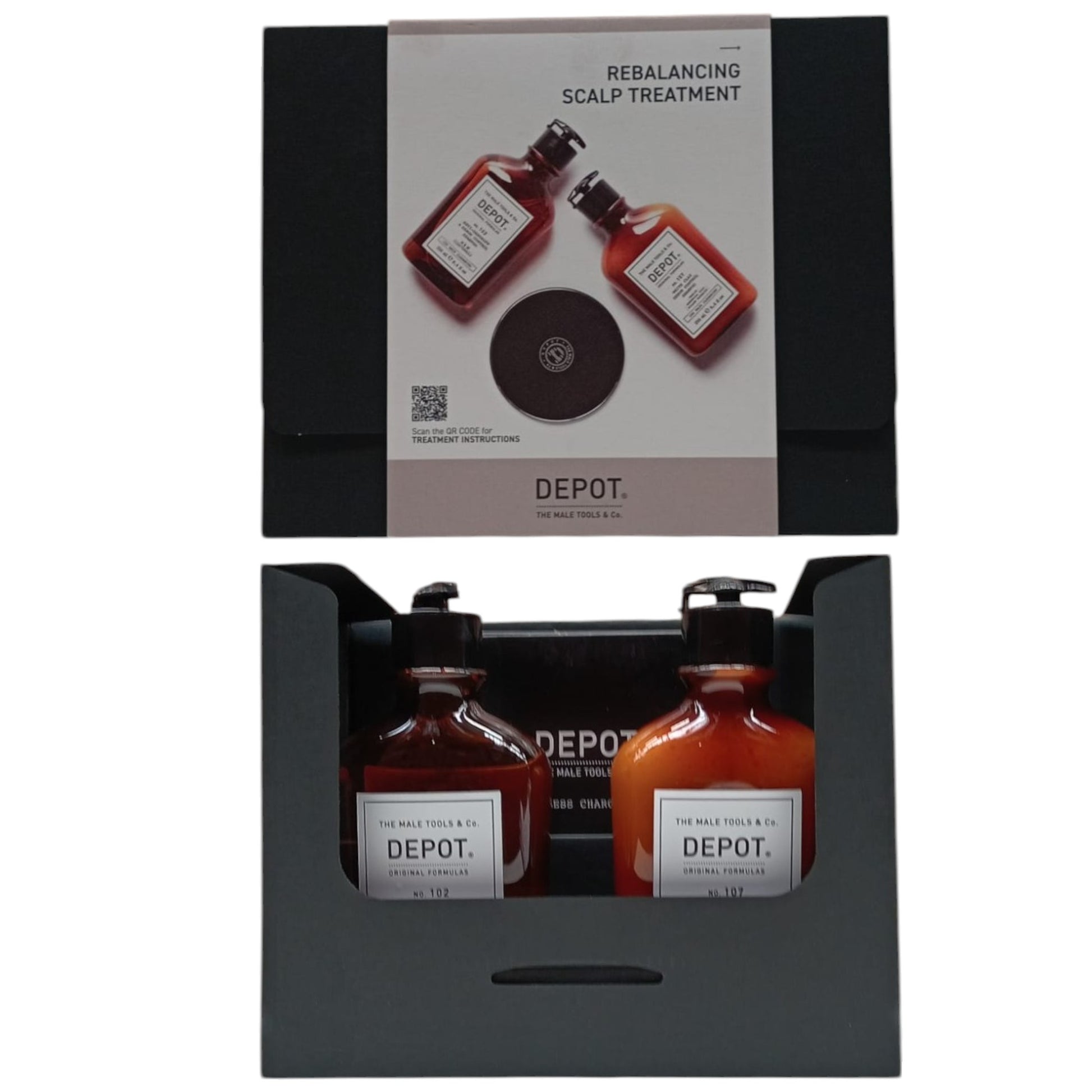 Depot Depot Consumer Kit A Set 100 Hair Cleansing No. 102 & No. 107 Haarshampoo je 250 ml