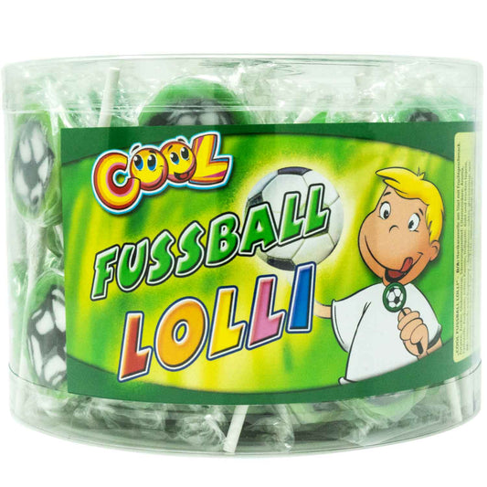 Cool Fußball Lolli 80er 80 einzeln verpackte Lollis - Candyshop.ch