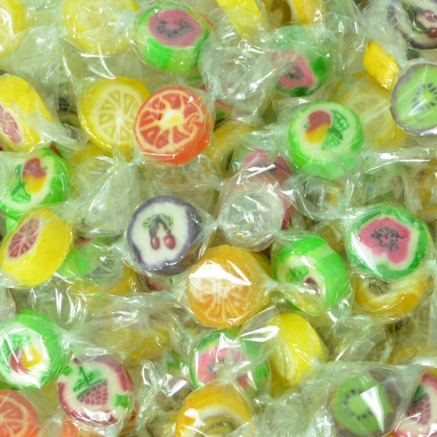 Cool Rocks Bonbons 1kg Hartkaramellen mit Fruchtgeschmack und Motiven