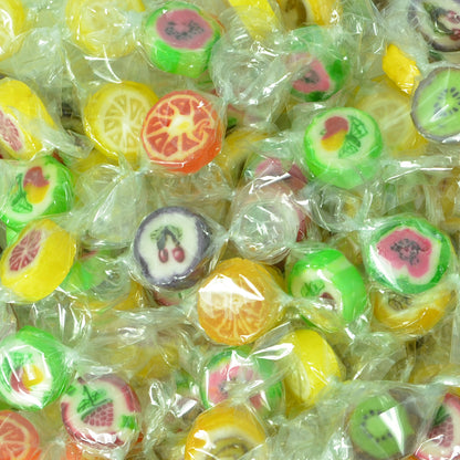 Cool Rocks Bonbons 1kg Hartkaramellen mit Fruchtgeschmack und Motiven