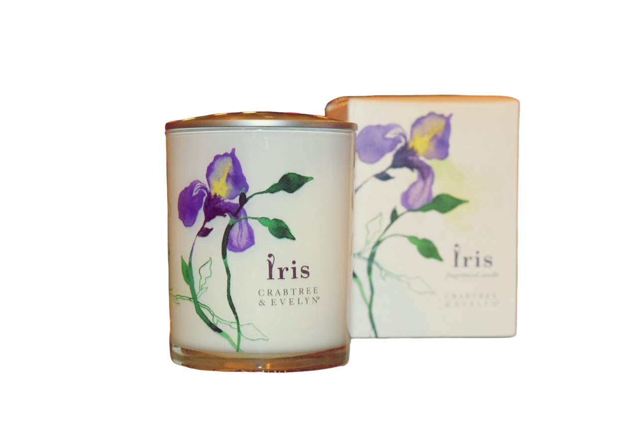 Crabtree & Evelyn Iris Duftkerze 200 g – Eleganter Raumduft für ein stilvolles Ambiente