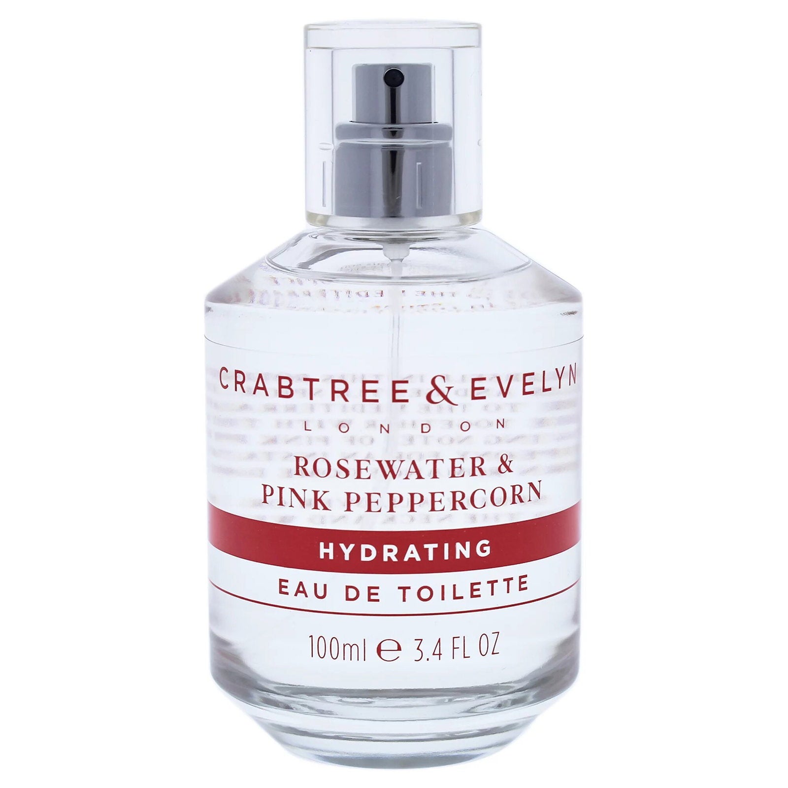Crabtree & Evelyn Crabtree & Evelyn, Rosewater & Pink Peppercorn, Eau de Toilette, Für Frauen, 100 ml Regular
