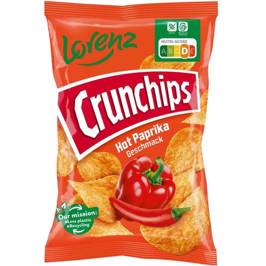 Crunchips Hot Paprika 150g - Candyshop.ch