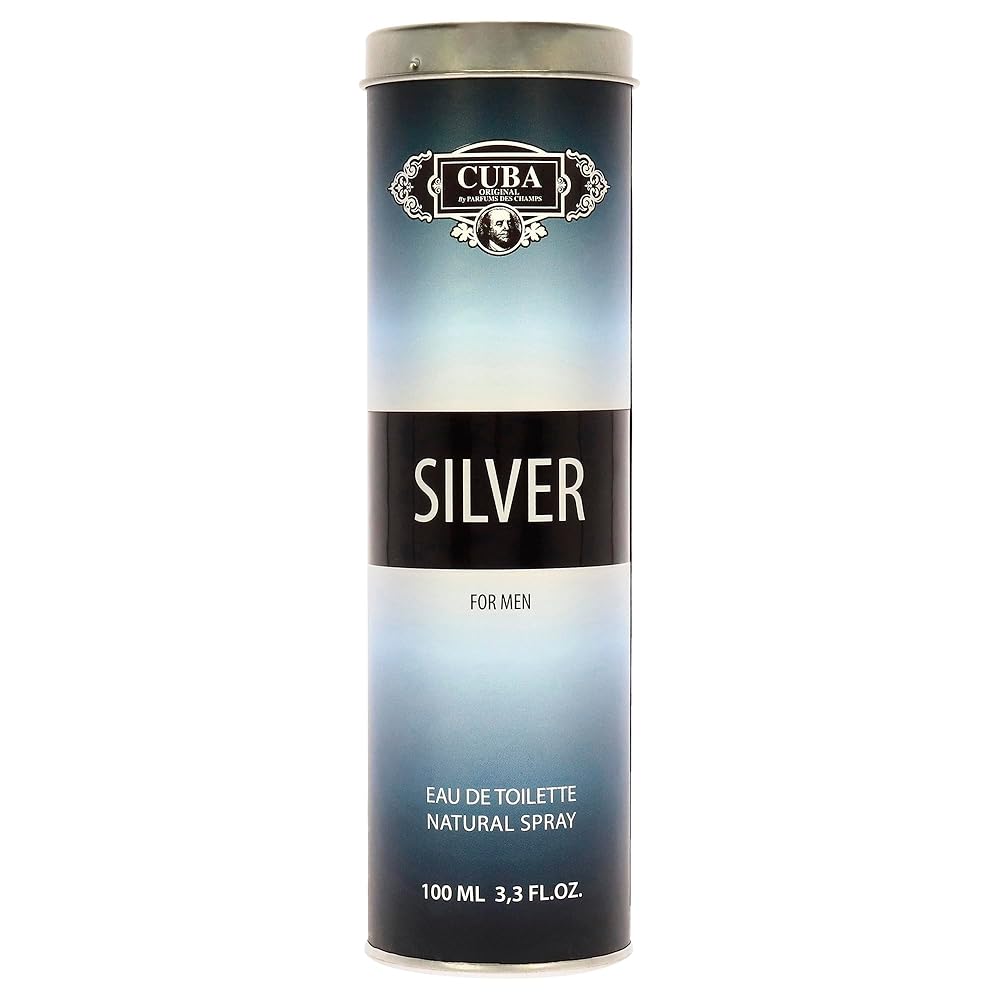 Cuba Cuba, Silver, Eau de Toilette, Für Männer, 100 ml Regular