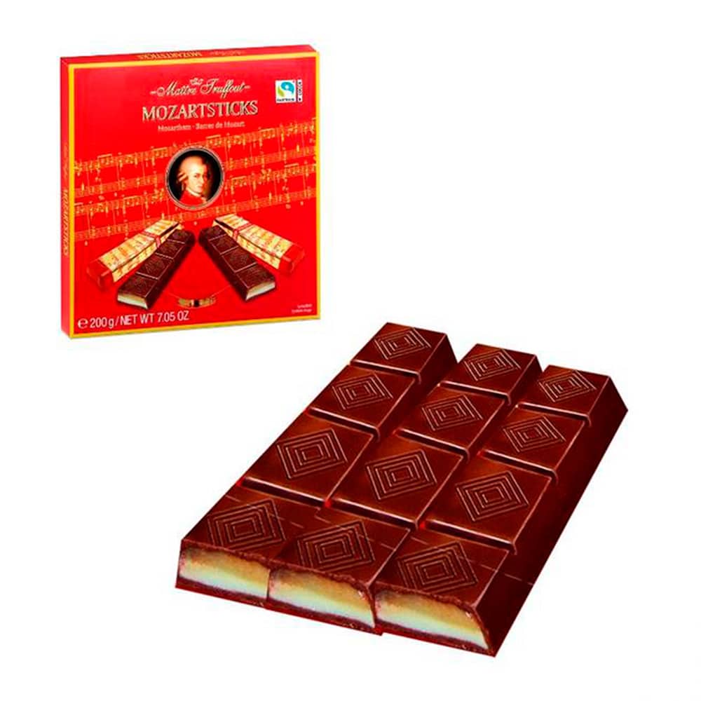 Mozartsticks 200g süsse Versuchung - Mozart Sticks von Maître Truffout – Detailansicht