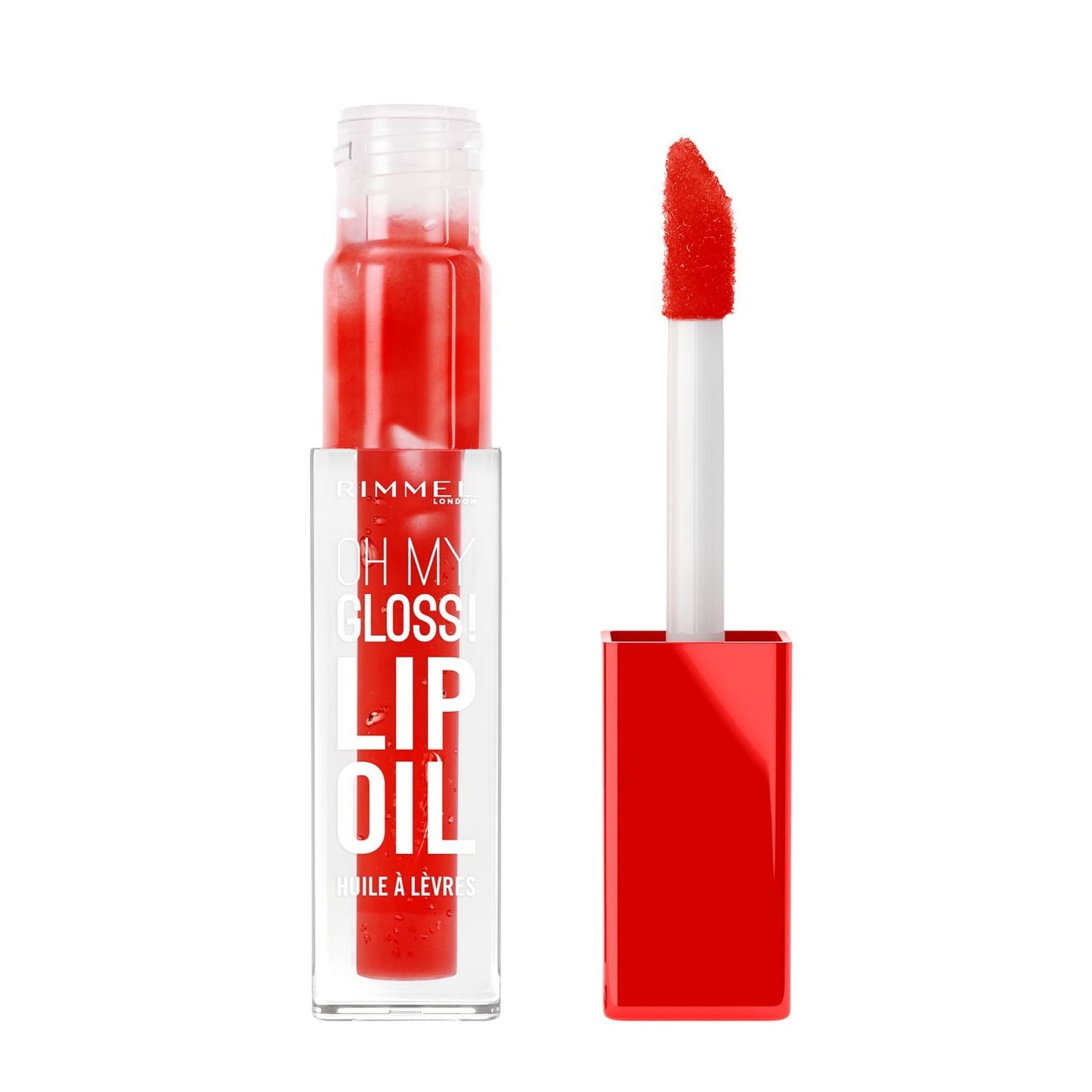 RIMMEL LONDON Rimmel London Oh My Gloss Lippenbalsam 004 Vivid Rot 6 ml Kosmetik