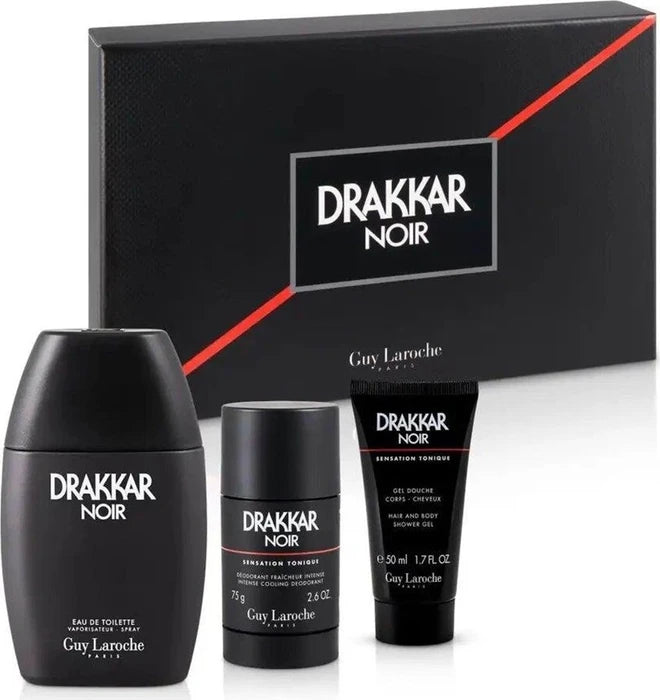 GUY LAROCHE GUY LAROCHE Drakkar Noir Eau de Toilette 100 ml und Deodorant Spray 150 ml Set Parfüm