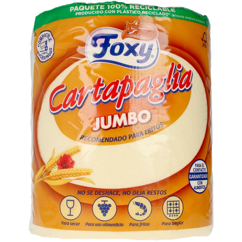CARTAPAGLIA JUMBO special fried kitchen paper 60 meters 1 u