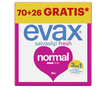 EVAX Salva-Slip Normal 96 Stück Damenbinden Einlagen Schutz Kosmetik