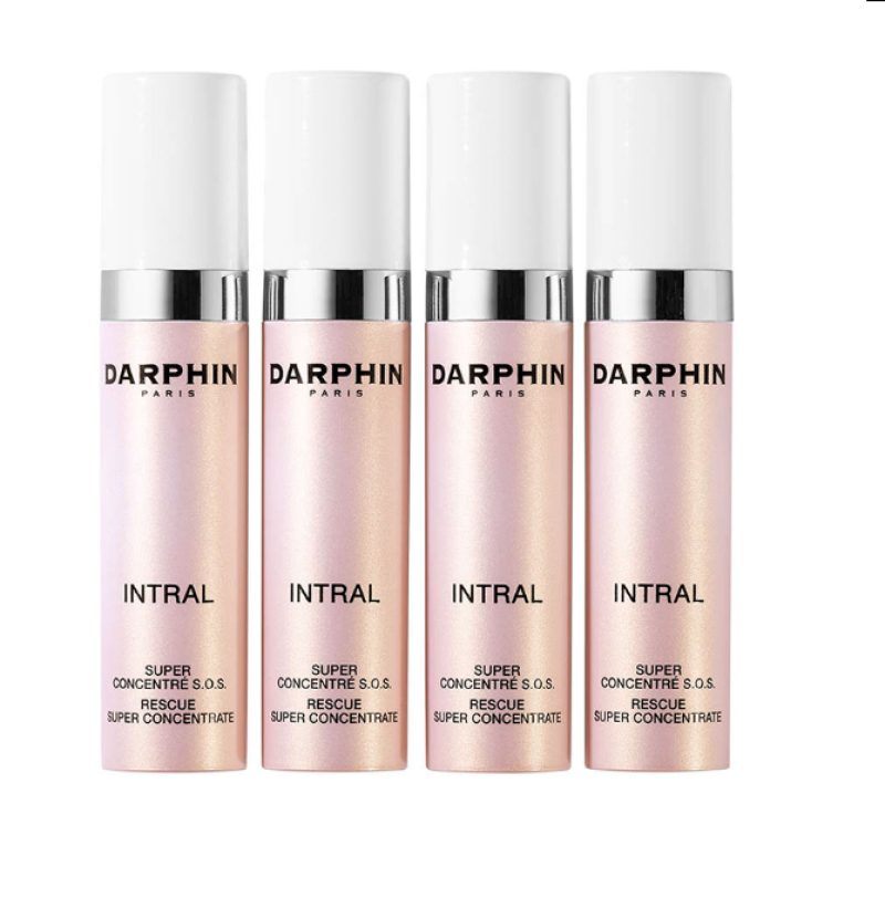 Darphin Setzen, Darphin, Intral - Rescue, Vitamin E, Beruhigen/Stabilisieren & Stärken, Konzentrieren, Für das Gesicht, 4 stk