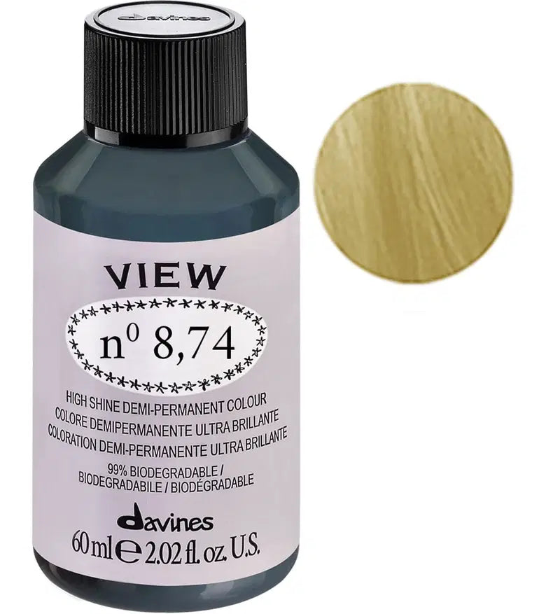 Davines Davines, View, Demi-permanente Haarfarbe, 8.74 Gloss, 60 ml Regular
