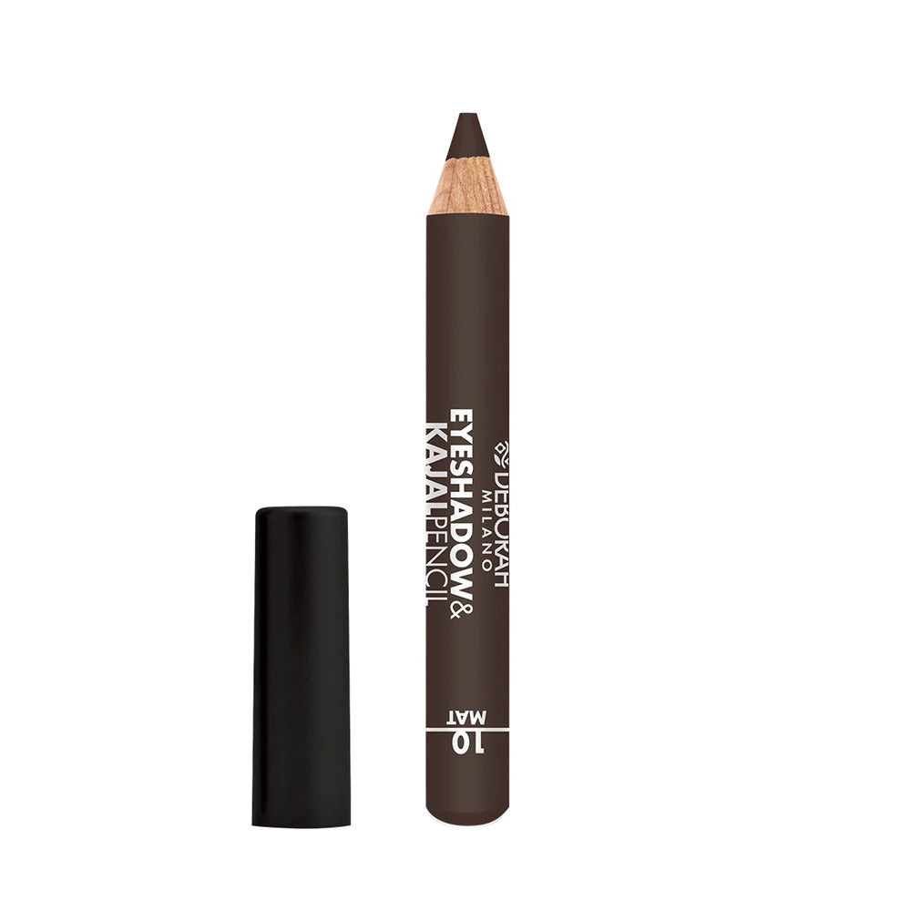 Deborah, Deborah, Mischen, Matt, Lidschatten & Kajal Eyeliner 2-in-1, 10, Braun, 2 g *Tester