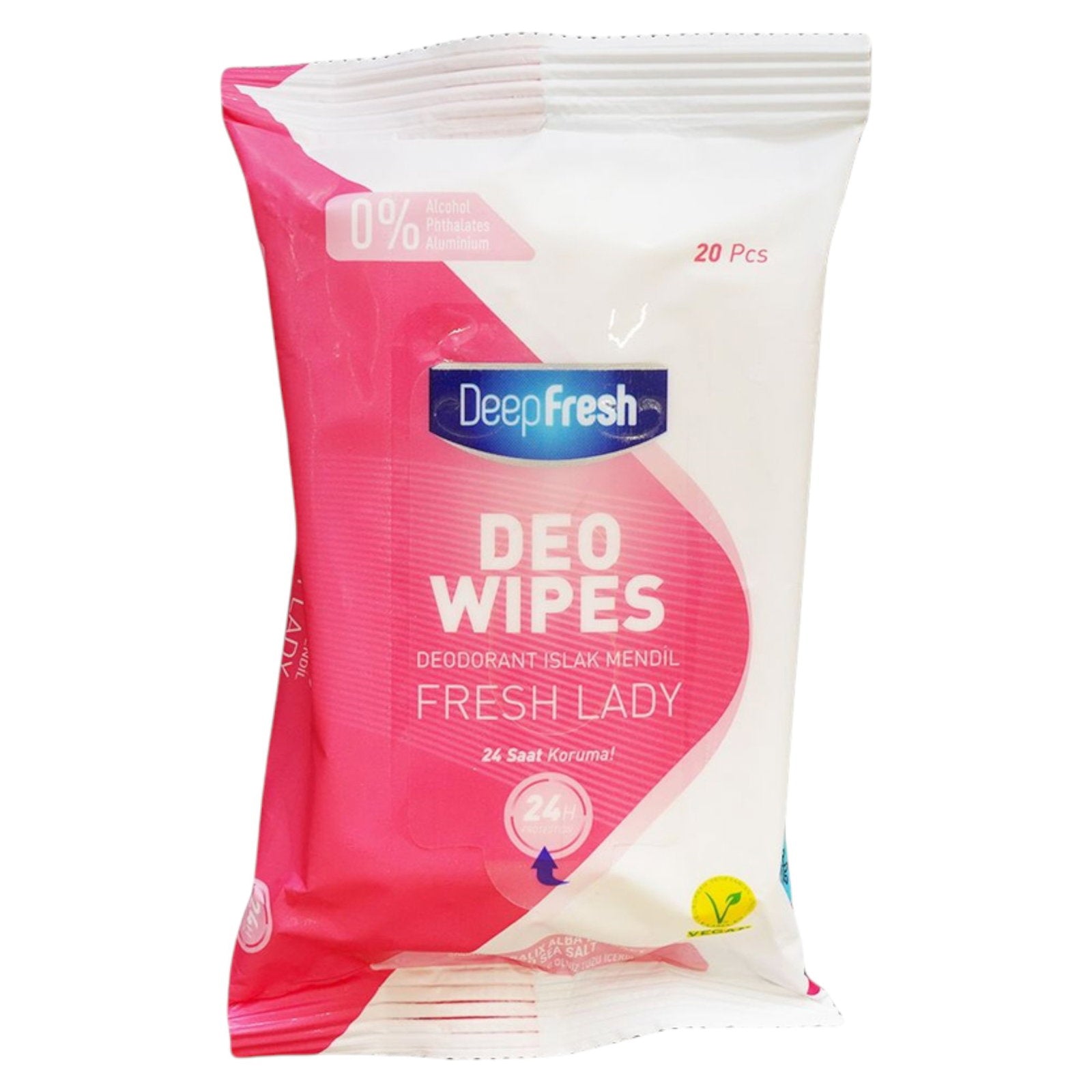 Deep Fresh Deep Fresh, Deo Wipes, Reinigungstücher, Achsel, 20 stk, *Tester