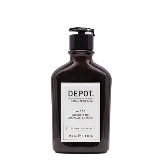 Depot Depot, 100 Hair Cleansing No. 105, Holzkohle, Haarshampoo, Zur Entgiftung, 250 ml Regular