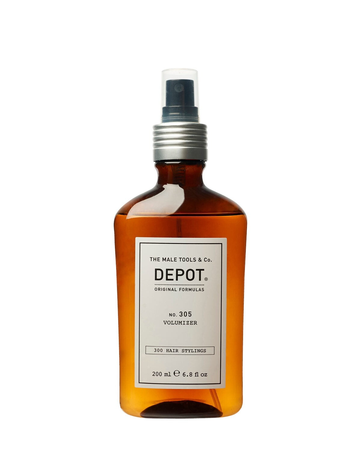 Depot Depot, 300 Hair Stylings No. 305, Glyzerin, Haarspray, Für Volumen & Textur, Sanfter Halt, 200 ml Regular
