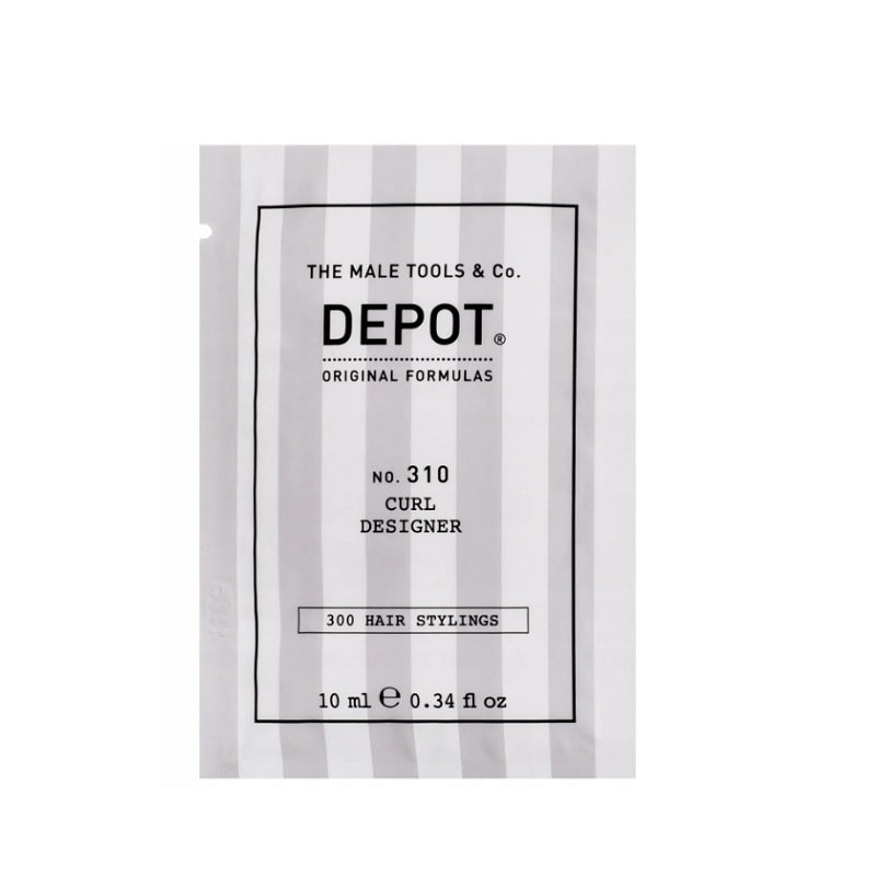 Depot Depot, 300 Hair Stylings No. 310, UV-Filter, Haarstyling-Creme, Flexibler Halt, 10 ml Regular