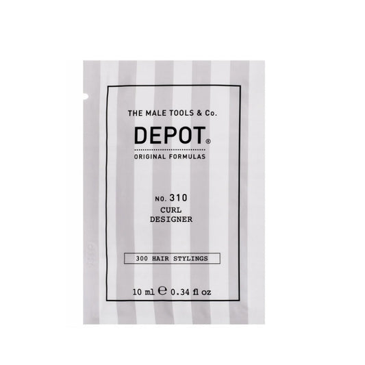 Depot Depot, 300 Hair Stylings No. 310, UV-Filter, Haarstyling-Creme, Flexibler Halt, 10 ml Regular