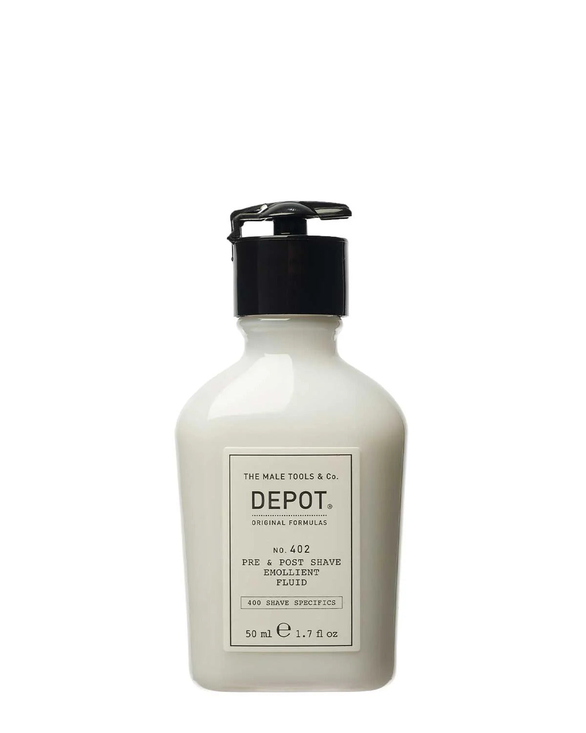 Depot Depot, 400 Shave Specifics No. 402, Ätherische Öle, Beruhigend, Vor- und Nachrasier-Fluid, 50 ml Regular