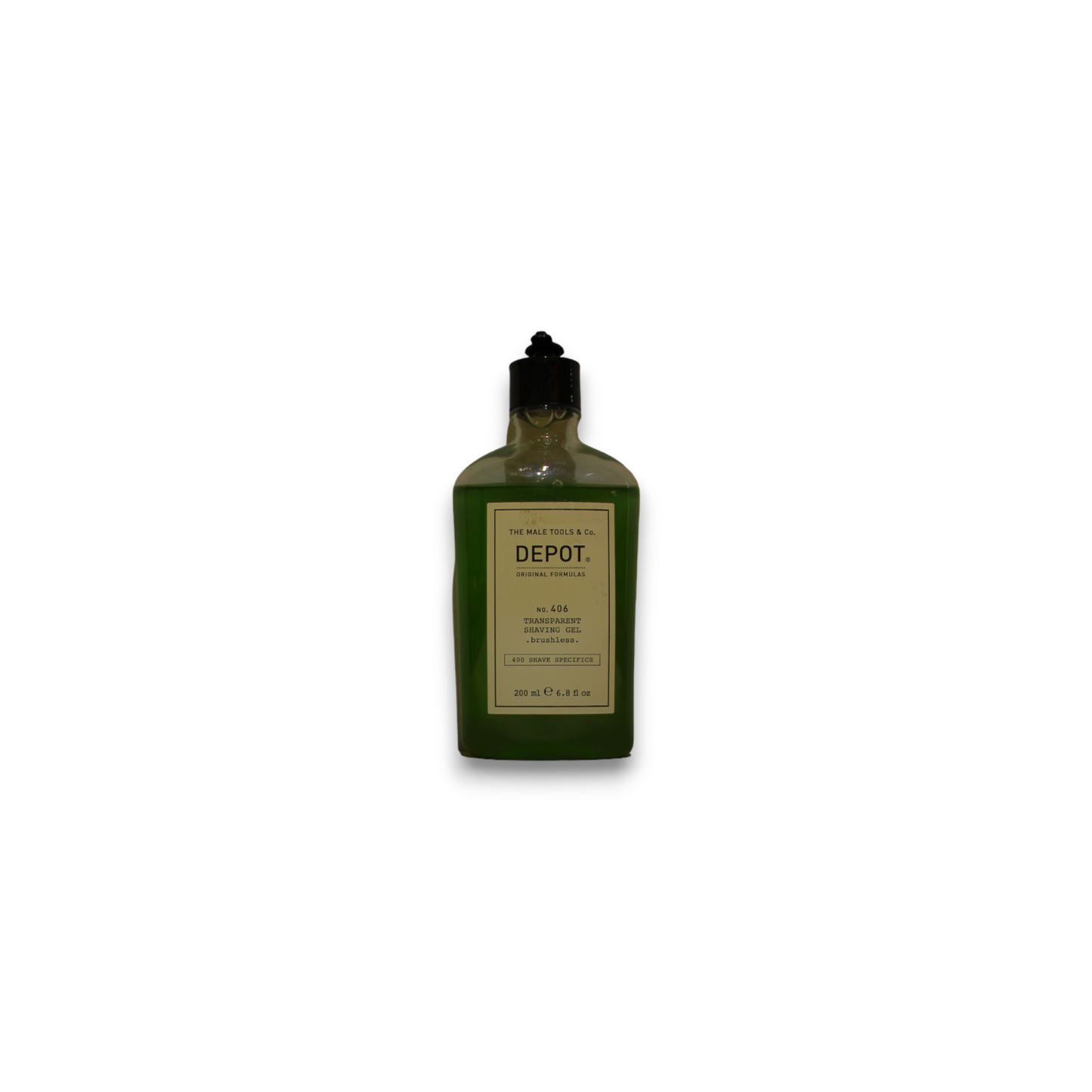 Depot, 400 Shave Specifics No. 406, Menthol, Weichmachend und erfrischend, Rasiergel, 200 ml