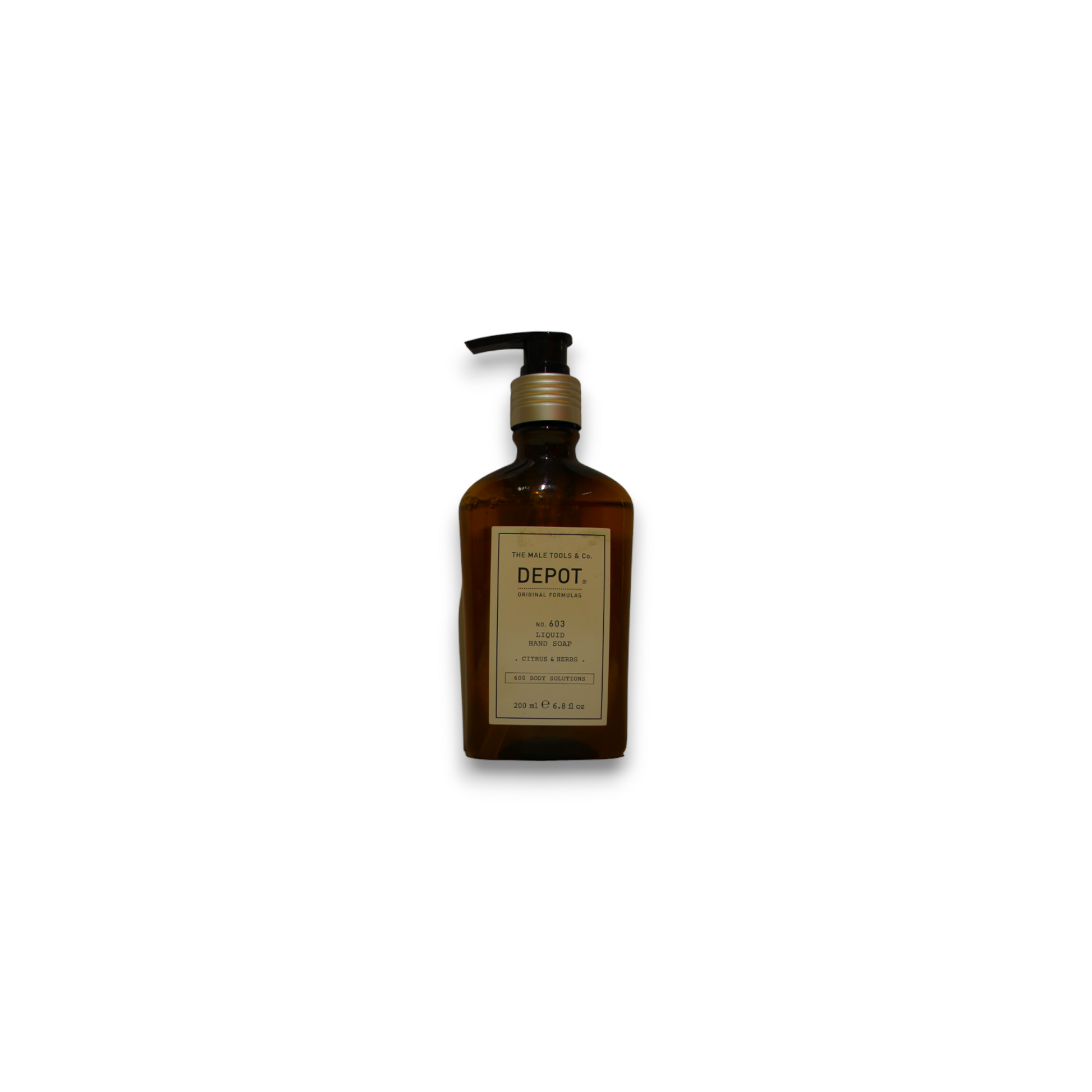 Depot Depot 600 Body Solutions No. 603 Flüssigseife Zitrus & Kräuter Sorbit 200 ml Hände Reinigung
