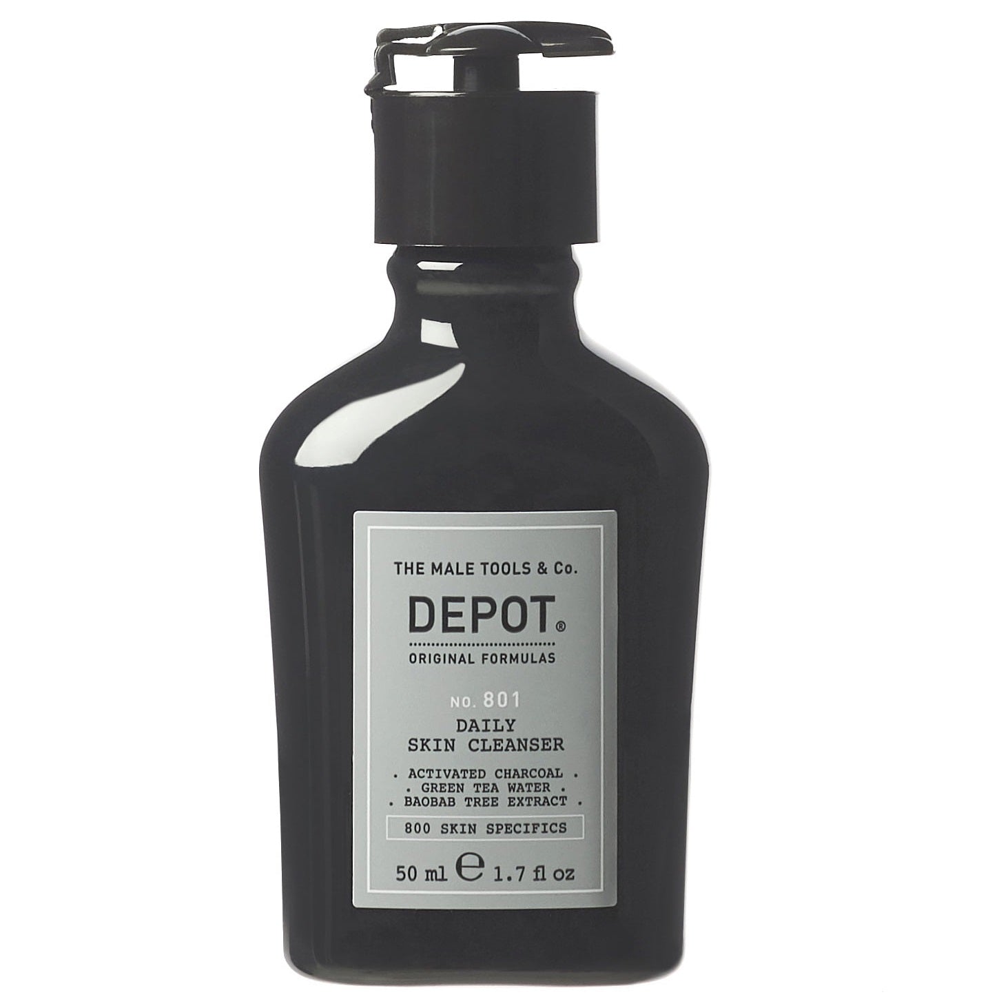 Depot Depot 800 Skin Specifics No. 801 Aktivkohle Reinigungsgel entgiftend für das Gesicht 50 ml