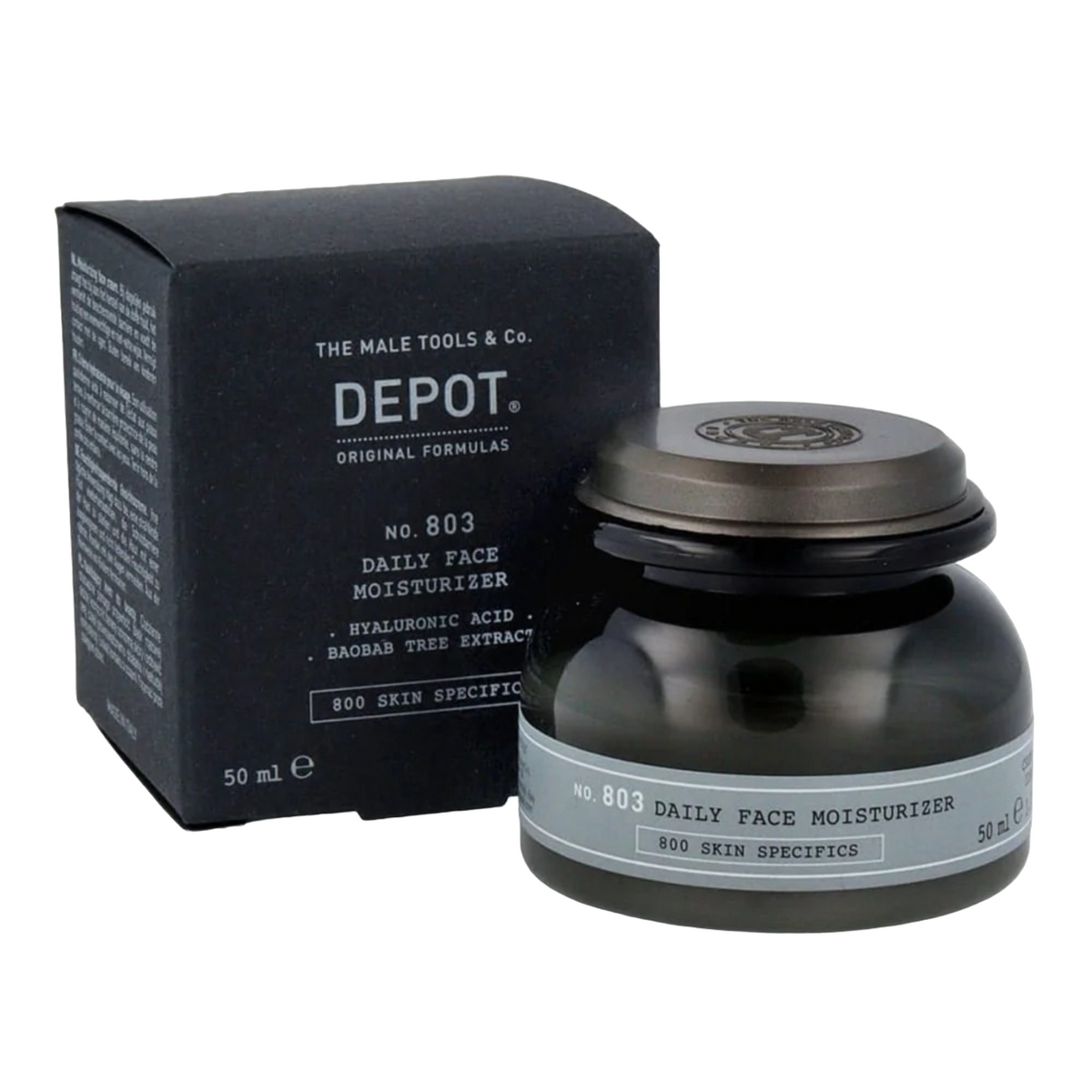Depot 800 Skin Specifics No. 803 Hyaluronsäure Feuchtigkeitsspendend Tag Sahne Für Gesicht & Hals 50 ml