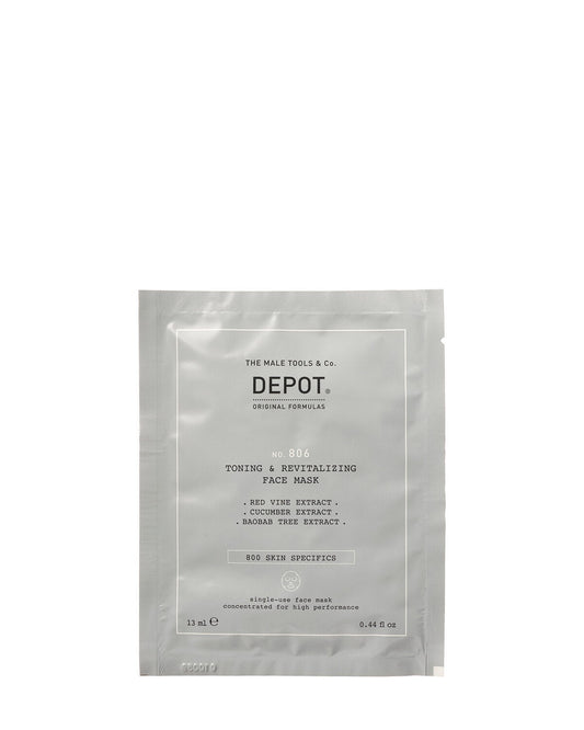 Depot Depot, 800 Skin Specifics No. 806, Hyaluronsäure, Tonen und Revitalisieren, Gesichtsmaske, Für das Gesicht, Tag, 13 ml 