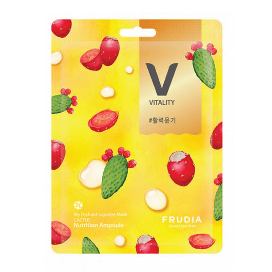 Frudia My Orchard Kaktus Gesichtsmaske 20 ml – Nährende Pflege für strahlende Haut