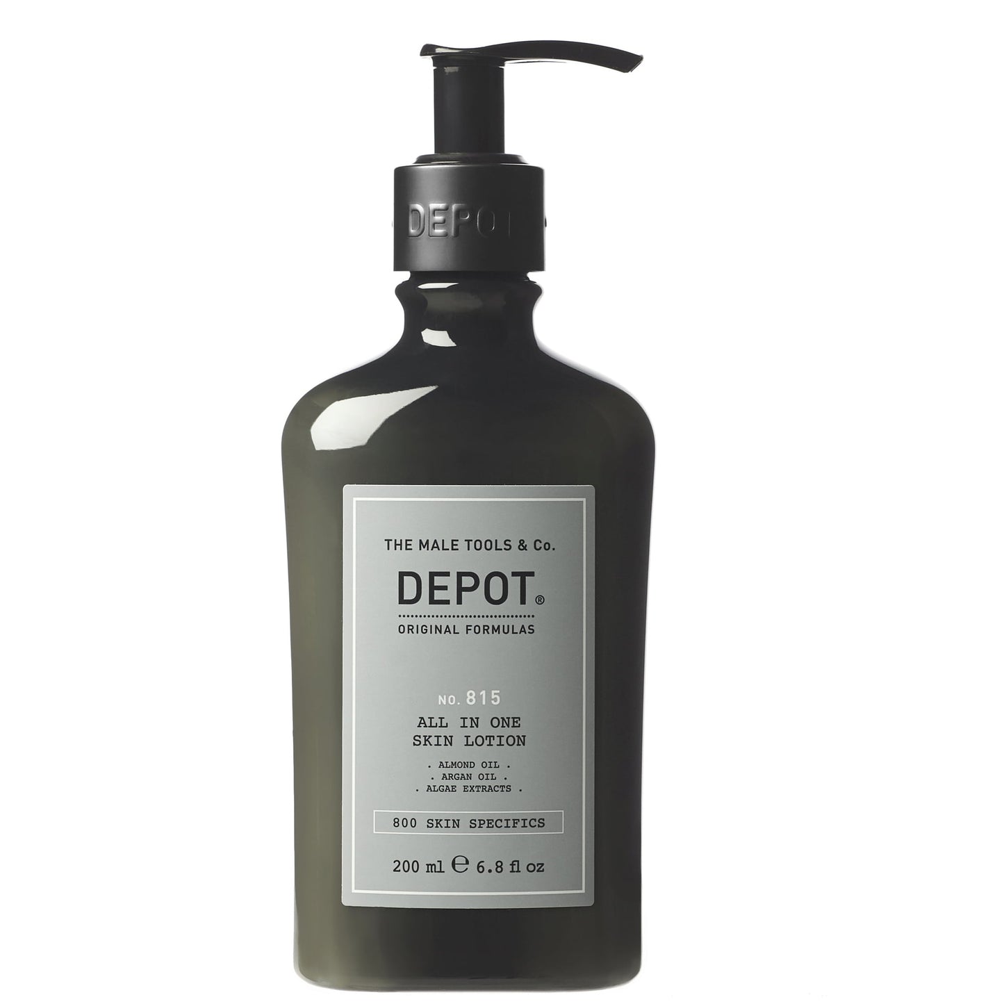 Depot 800 Skin Specifics No. 815 Arganöl-Lotion 200 ml – Tägliche Feuchtigkeit für Männer