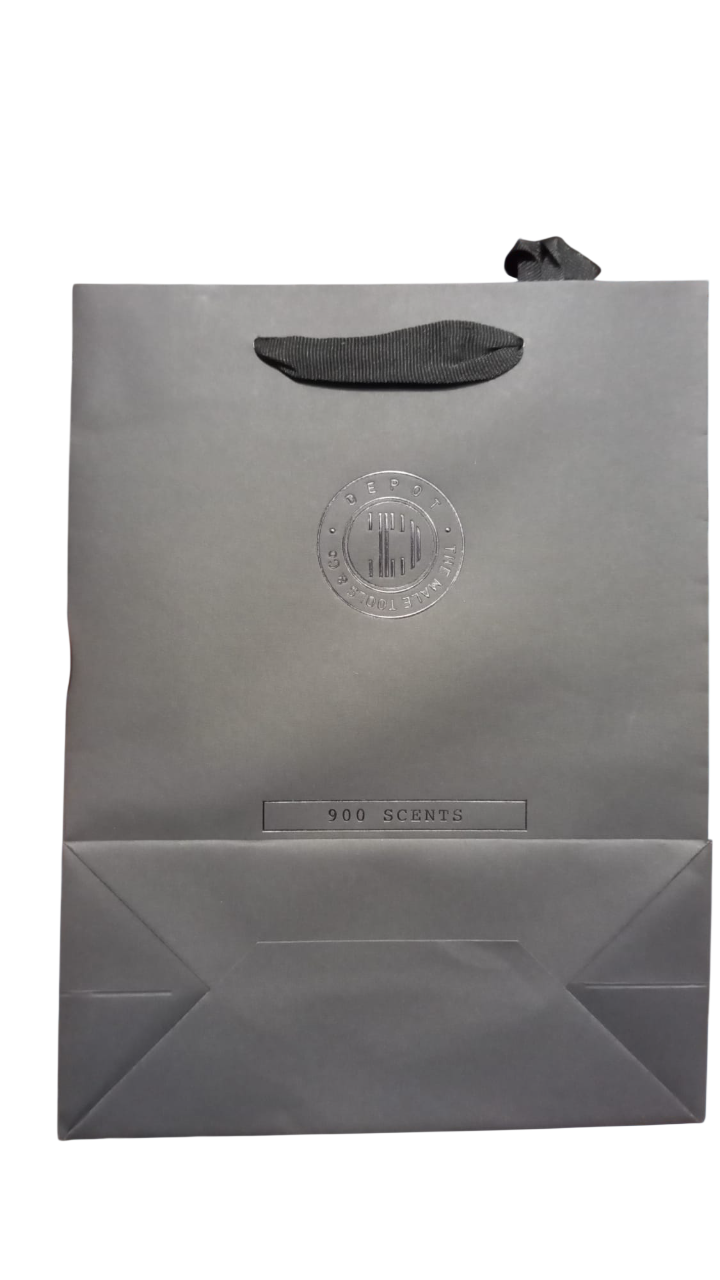 Depot Depot, 900 Scents, GWP Papiertasche, Dark Grey Regular