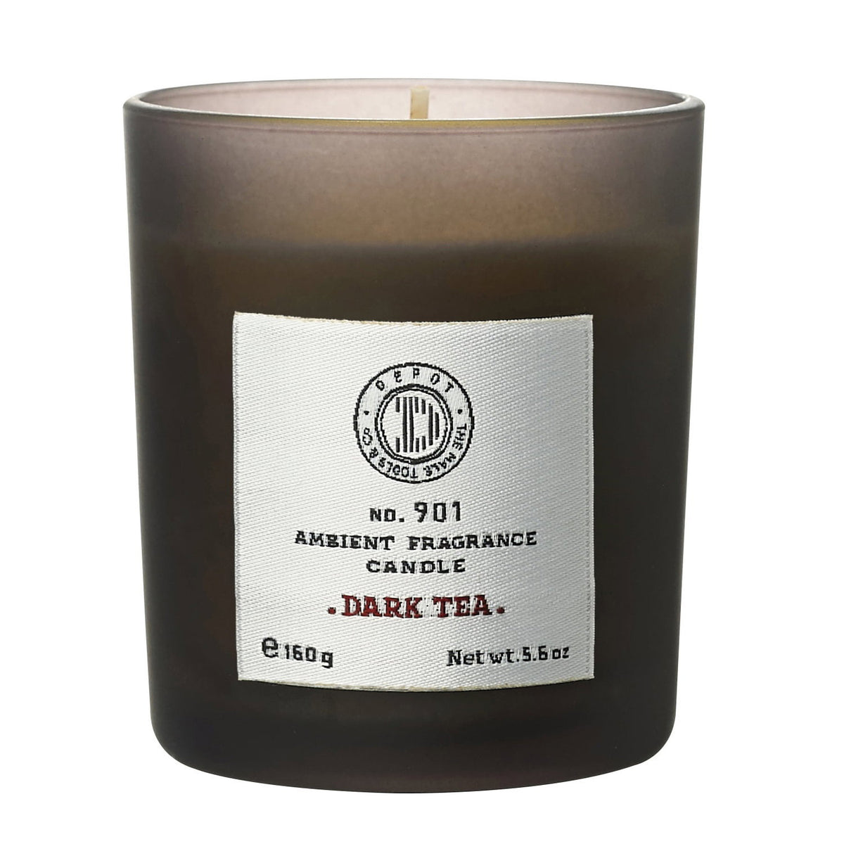 Depot Depot, 900 Scents No. 901, Dunkler Tee, Duftkerze, 160 g Regular