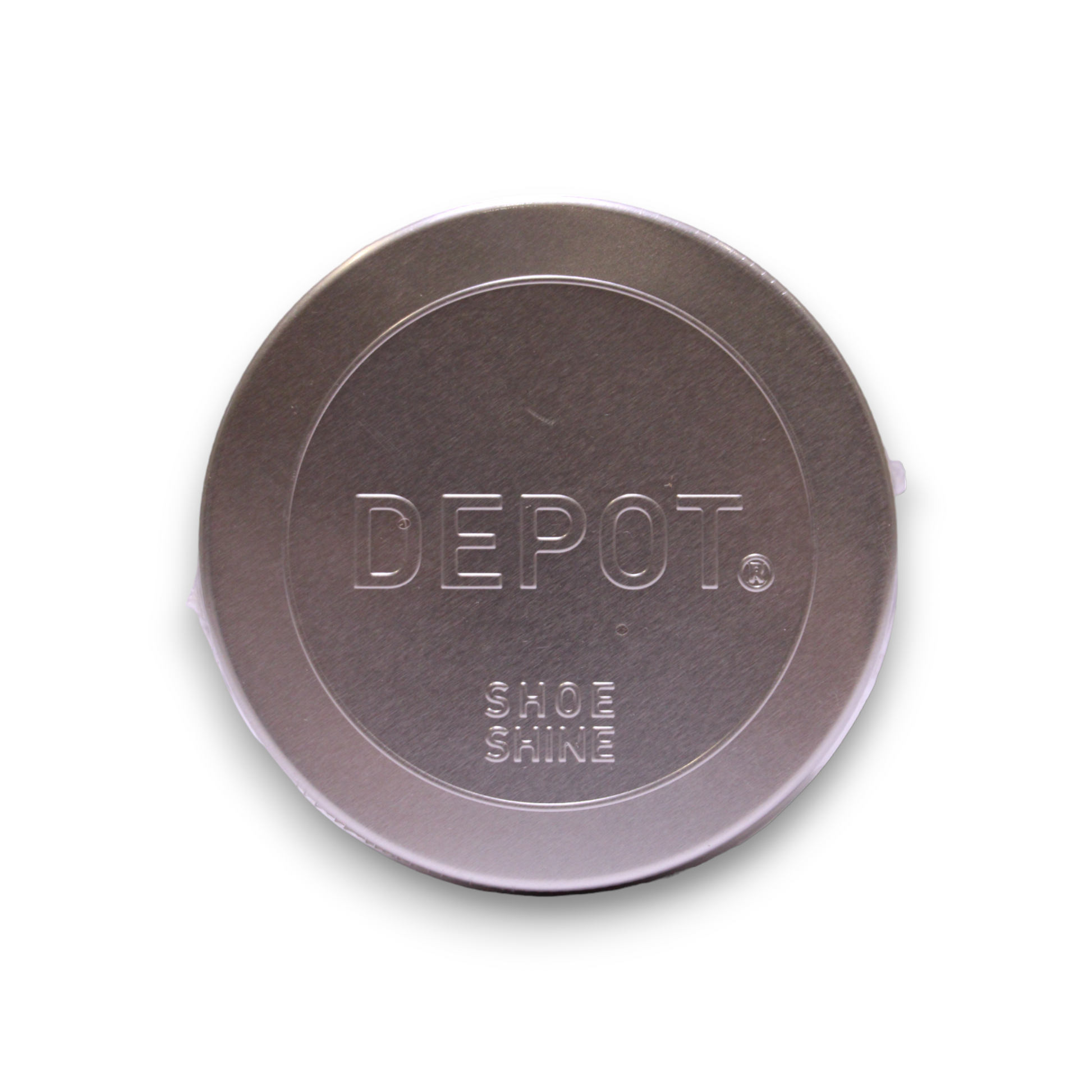 Depot Depot Metallgefäß Schuhcreme Shoe Shine Silber für Salonbedarf Haarpflege