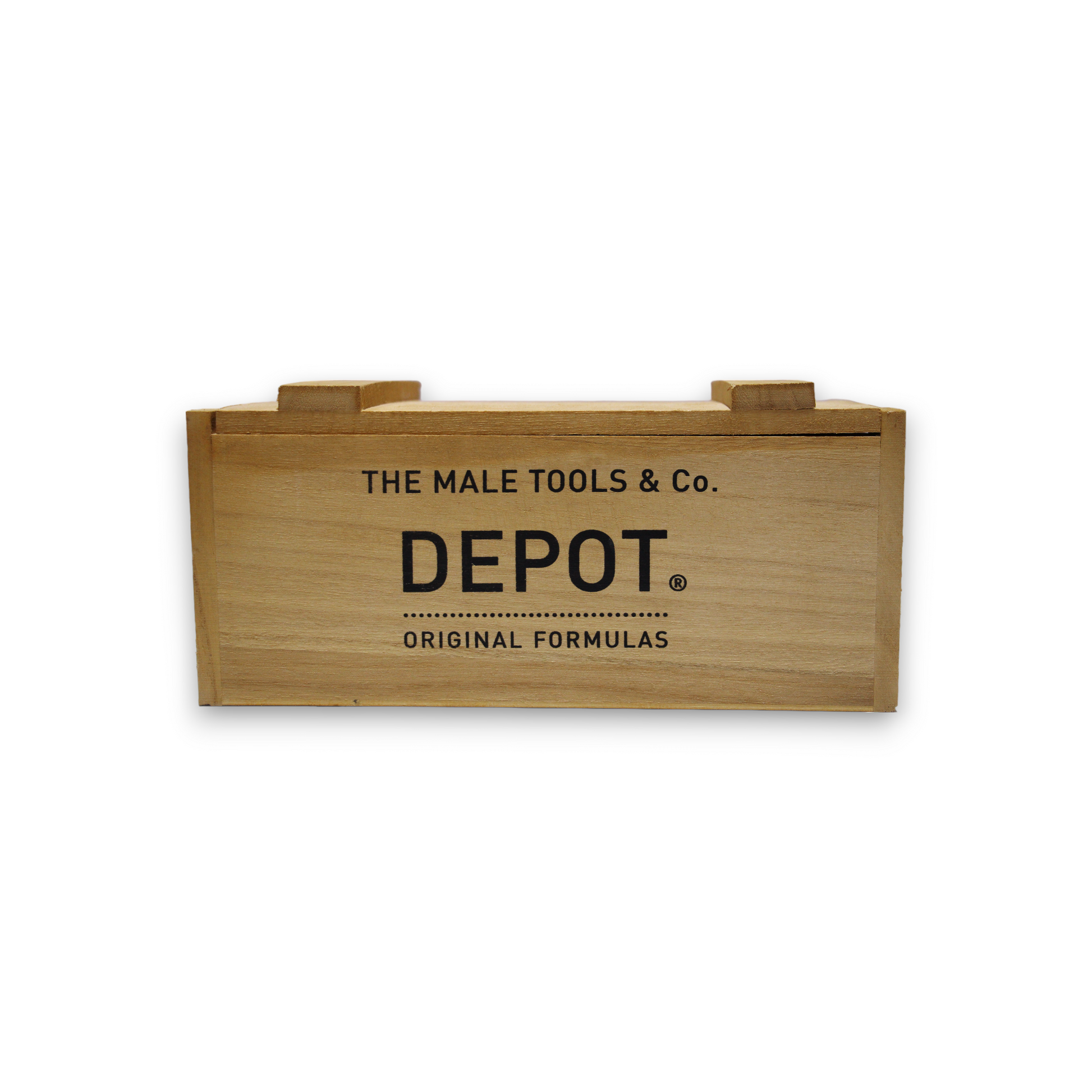 Depot Depot Expo leere Holzkiste hellbraun 36 x 25 x 20 cm Haarpflege