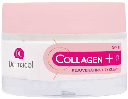 Dermacol Dermacol, Collagen +, Hyaluron-Kollagen, Heben, Tag, Sahne, Für das Gesicht, SPF 10, 50 ml Regular