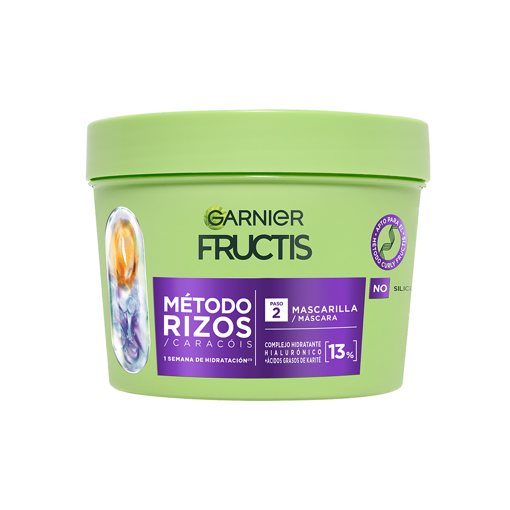 GARNIER Garnier Fructis Método Rizo Haarmaske 370 ml Kosmetik