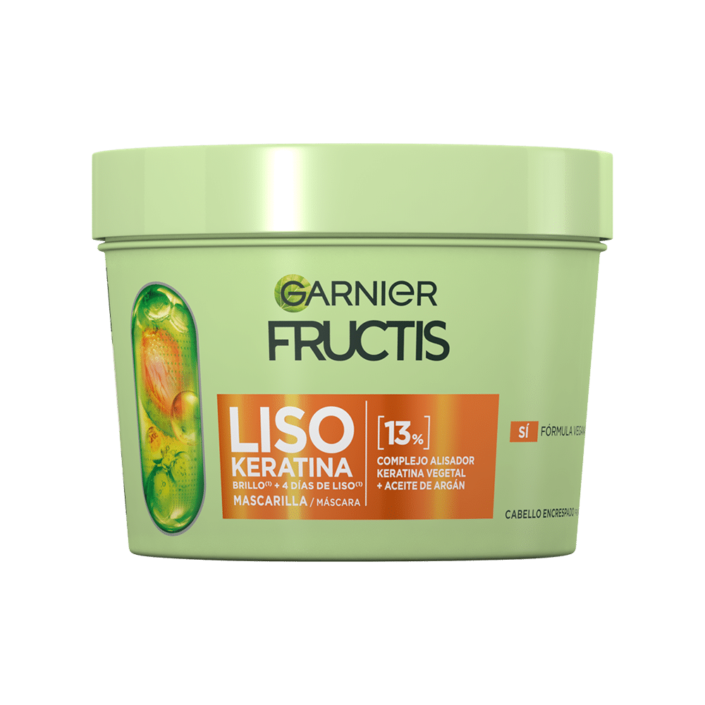 GARNIER Fructis Liso Keratina N3 Mascarilla Liso 370 ml Kosmetik