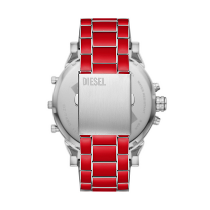 DIESEL Mod. MR. DADDY 2.0 Herren Quarzuhr aus Edelstahl mit SS Bracelet 57 mm DZ7480 – Seitenansicht