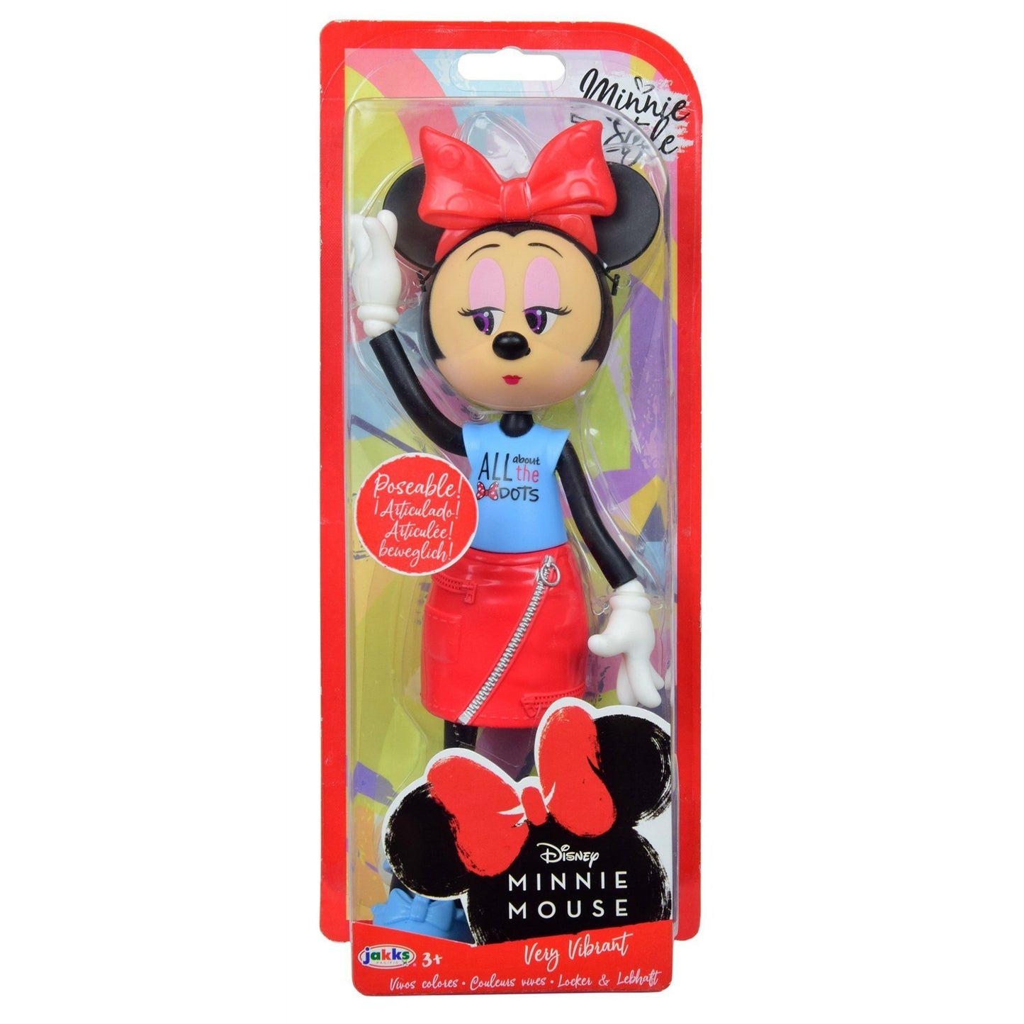 Disney Disney, Minnie Mouse, Puppe, Sehr lebhaft, Für Mädchen Regular