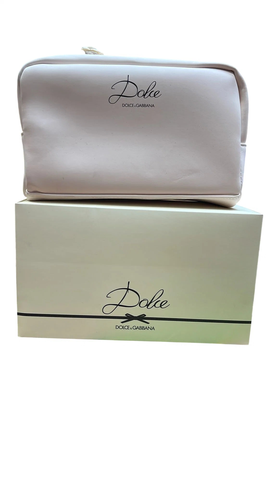 Dolce & Gabbana Dolce & Gabbana, Dolce, Mit Reißverschluss, GWP Textilbeutel, Rosa Regular