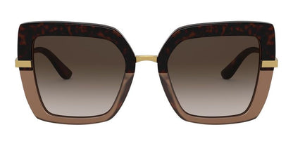 DOLCE & GABBANA SUNGLASSES HALF PRINT DG 4373 HALF PRINT DG 4373_3256-13_52 Sonnenbrille