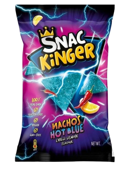 Snac Kinger Nachos Hot Blue 95g - Candyshop.ch