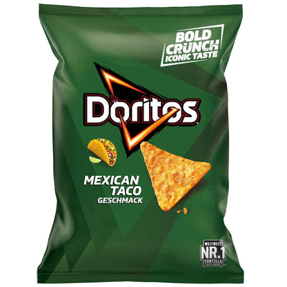 Doritos Mexican Taco 110g  Tortilla-Chips mit mexikanischem Taco-Geschmack