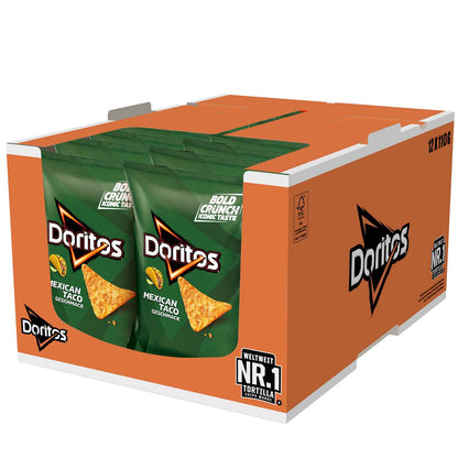 Doritos Mexican Taco 110g  Tortilla-Chips mit mexikanischem Taco-Geschmack