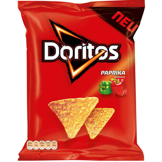 Doritos Paprika 110g Mais-Chips mit Paprika-Geschmack - Candyshop.ch